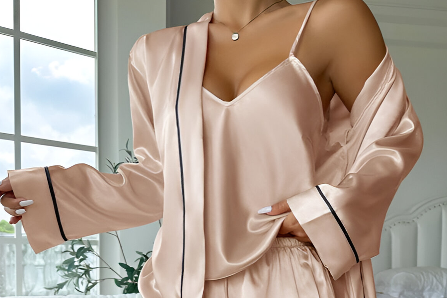 Satin Pajama Set