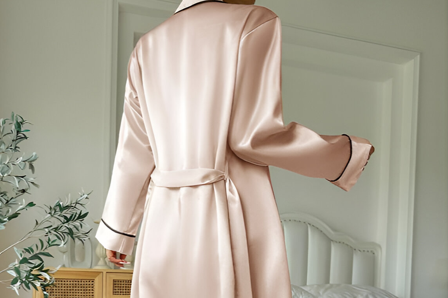 Luxury satin nightwear