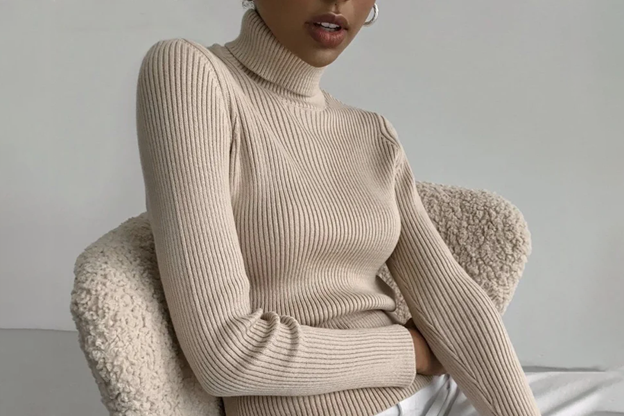 Casual Turtleneck Sweater