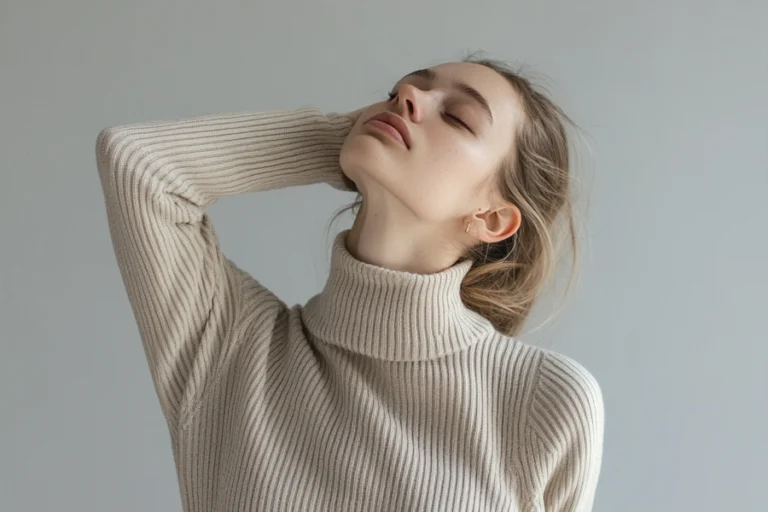 Fit Turtleneck Sweater