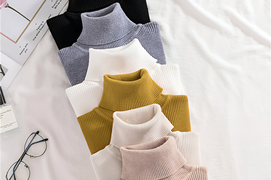 Slim Fit Turtleneck Sweater